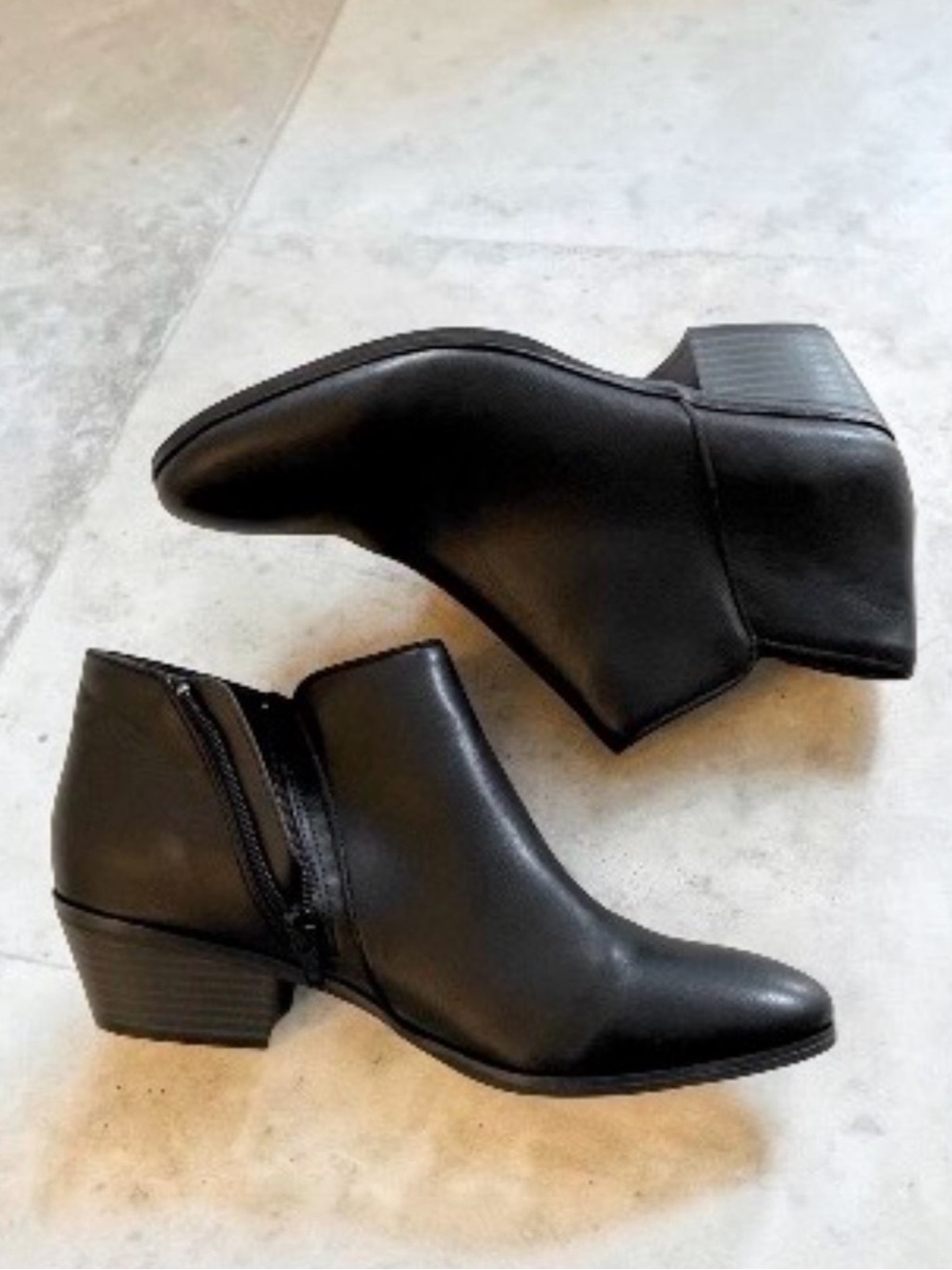 NIB Style & Co. Classic Black Women's Ankle Boots  size 8